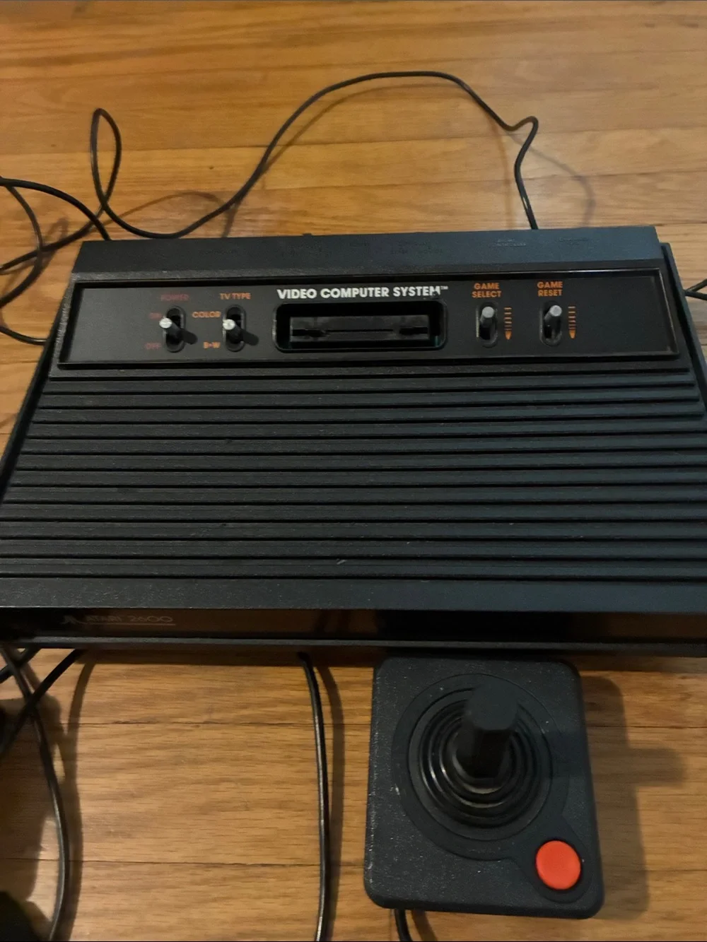 Atari Classic Video Game Console with Black Joysticks - Black